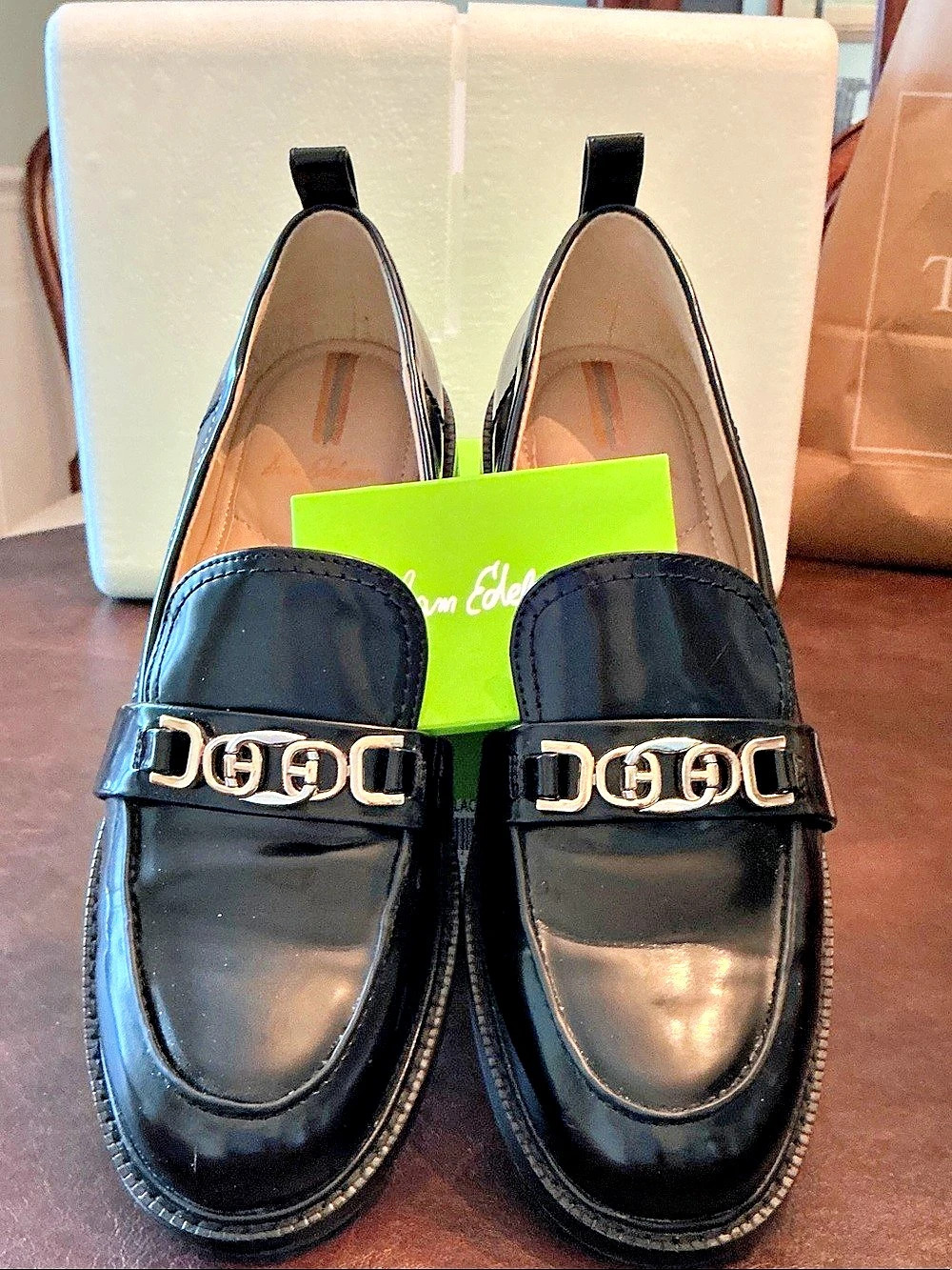 Sam Edelman Christy Black Loafers US 8 M